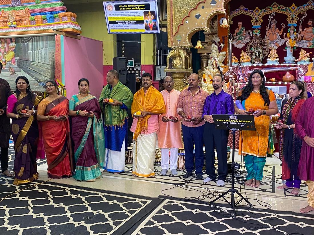 Navarathiri program, Sri Varasithi Vinayagar temple, 2024
