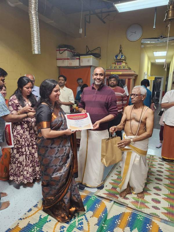 Shivarathri performance at Sri Rajarajeswari Temple of Canada – February 25th, 2025