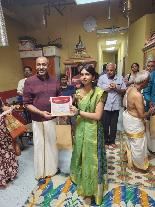 Shivarathri performance at Sri Rajarajeswari Temple of Canada – February 25th, 2025