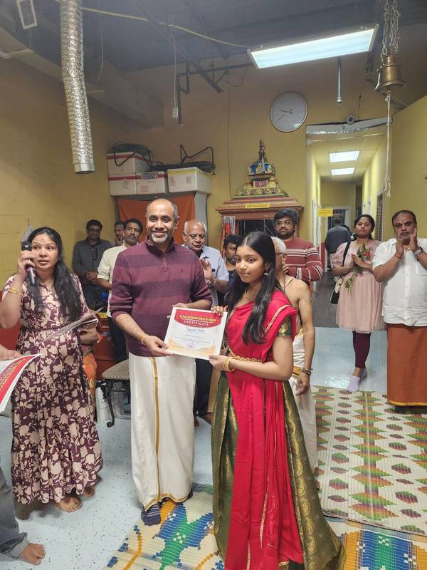 Shivarathri performance at Sri Rajarajeswari Temple of Canada – February 25th, 2025